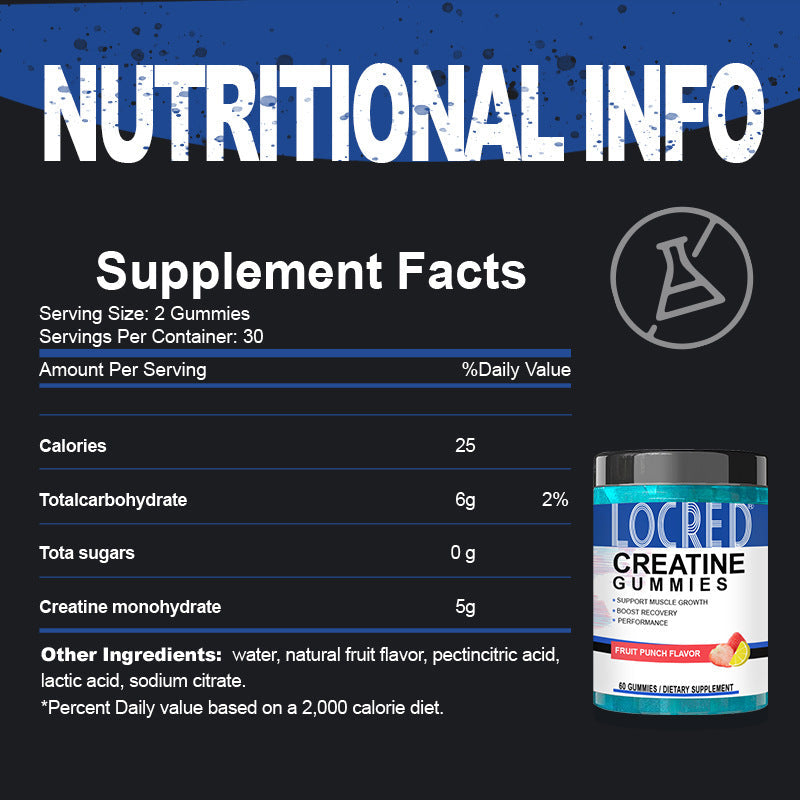 Creatine Exercise Soft Candy Fitness Bear