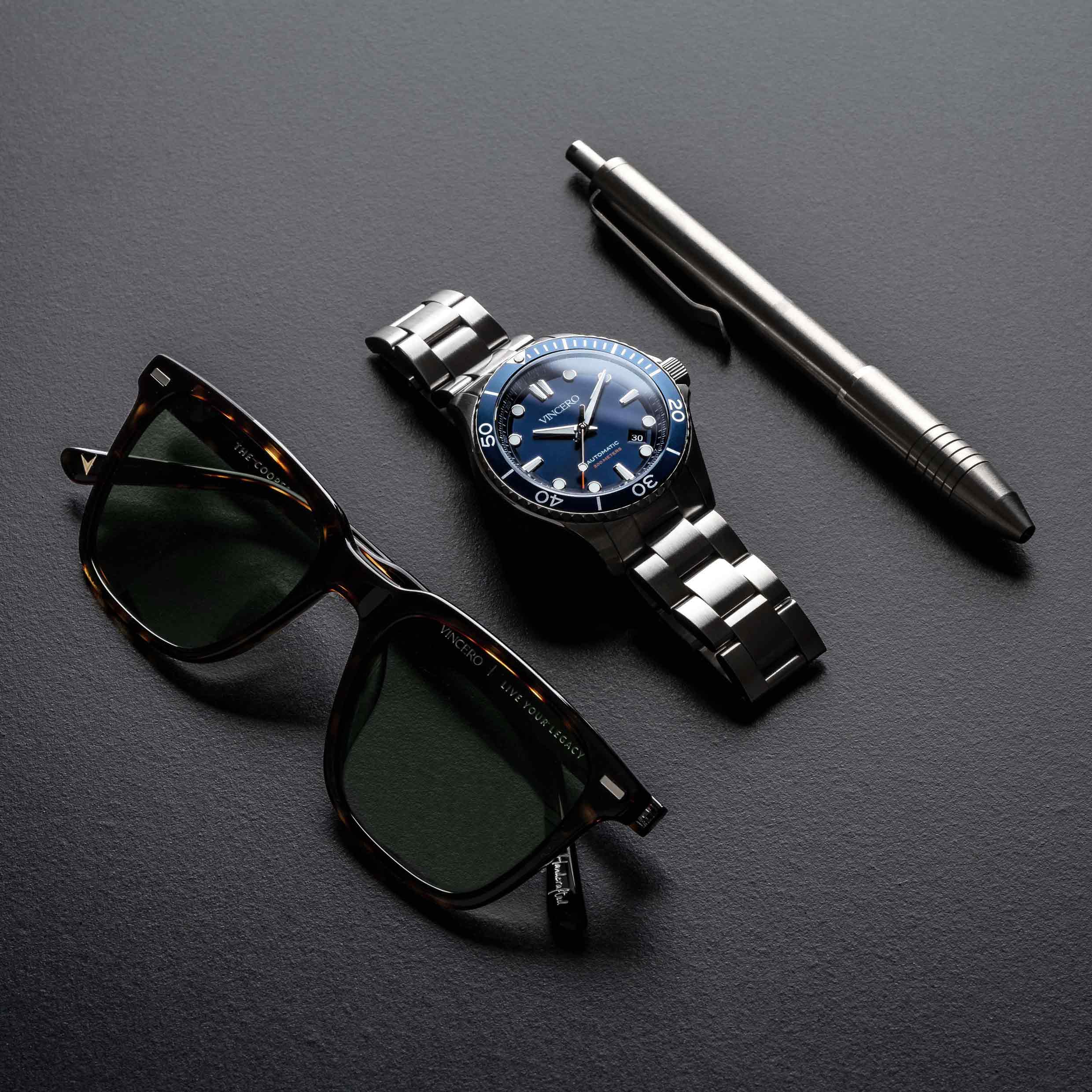 The Argo Automatic Dive Watch in Deep Ocean - Professional Style