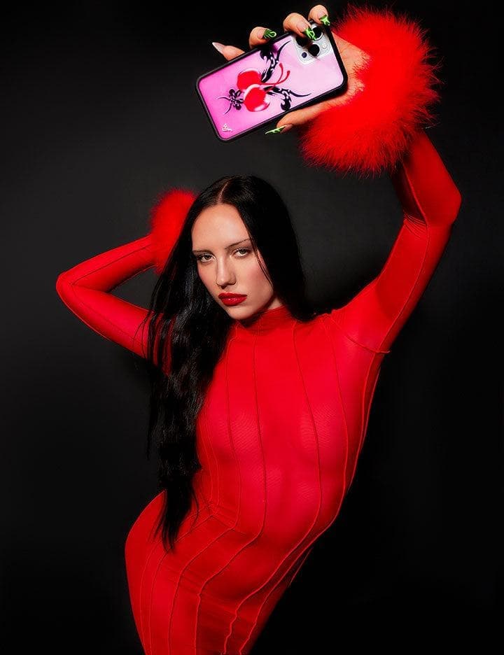 Cherry Girls R 4EVER iPhone Case with Tribal Tattoo Design - Image 9