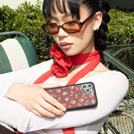 Chocolate Cherries iPhone Case