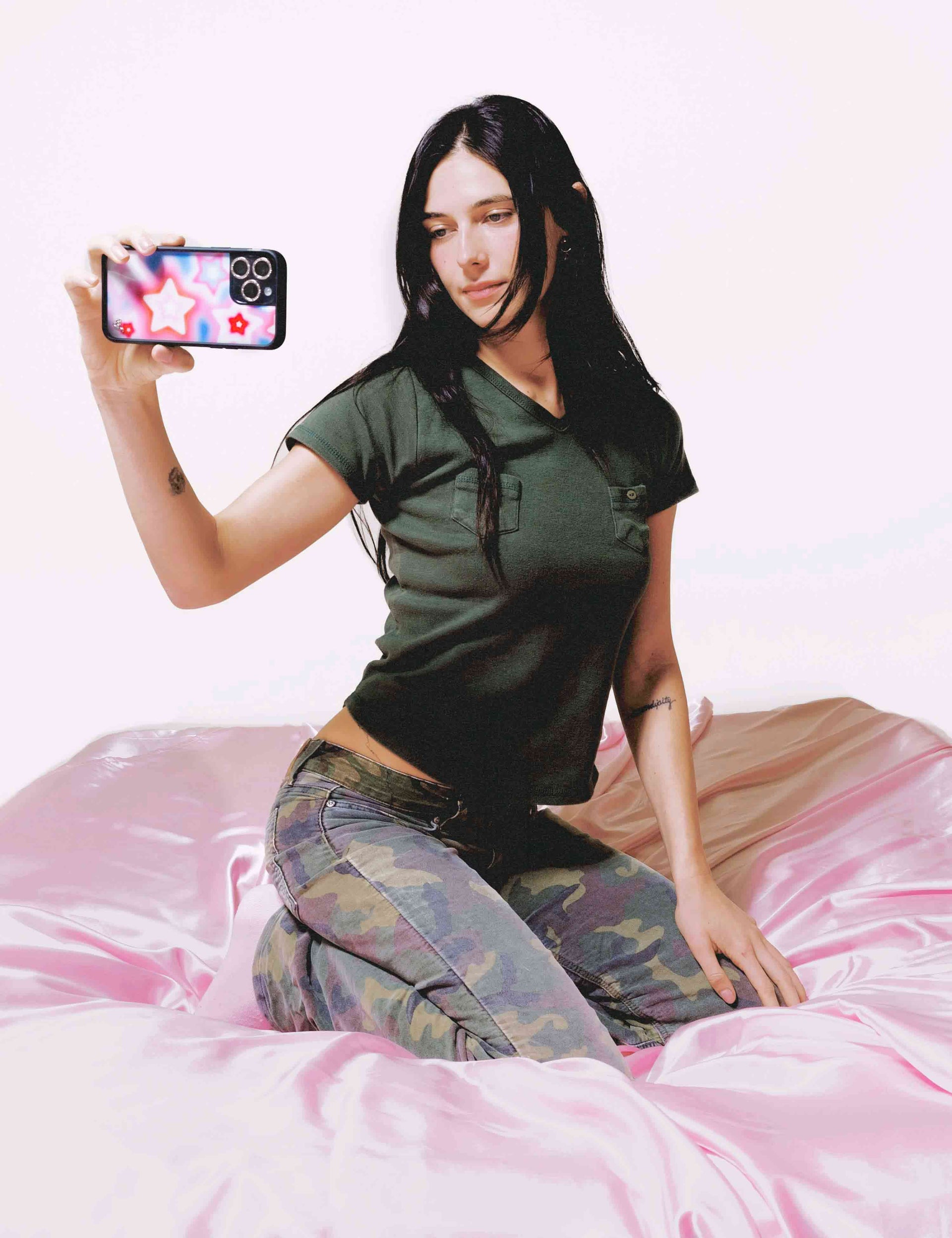 Dream Star iPhone Case in Pink and Blue Celestial Design - Image 26