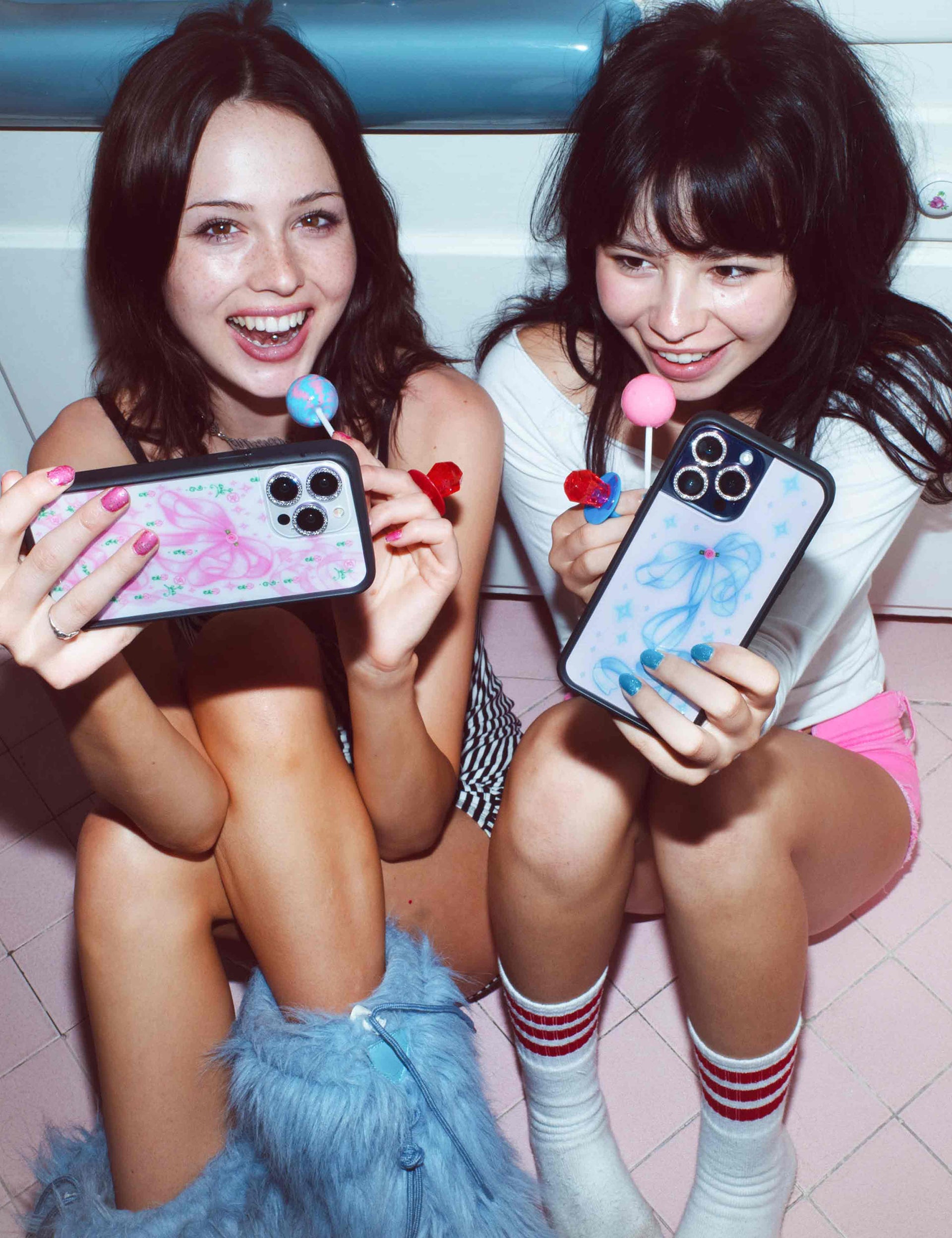 Ribbons and Rosettes Pink iPhone Case Limited Edition - Image 35