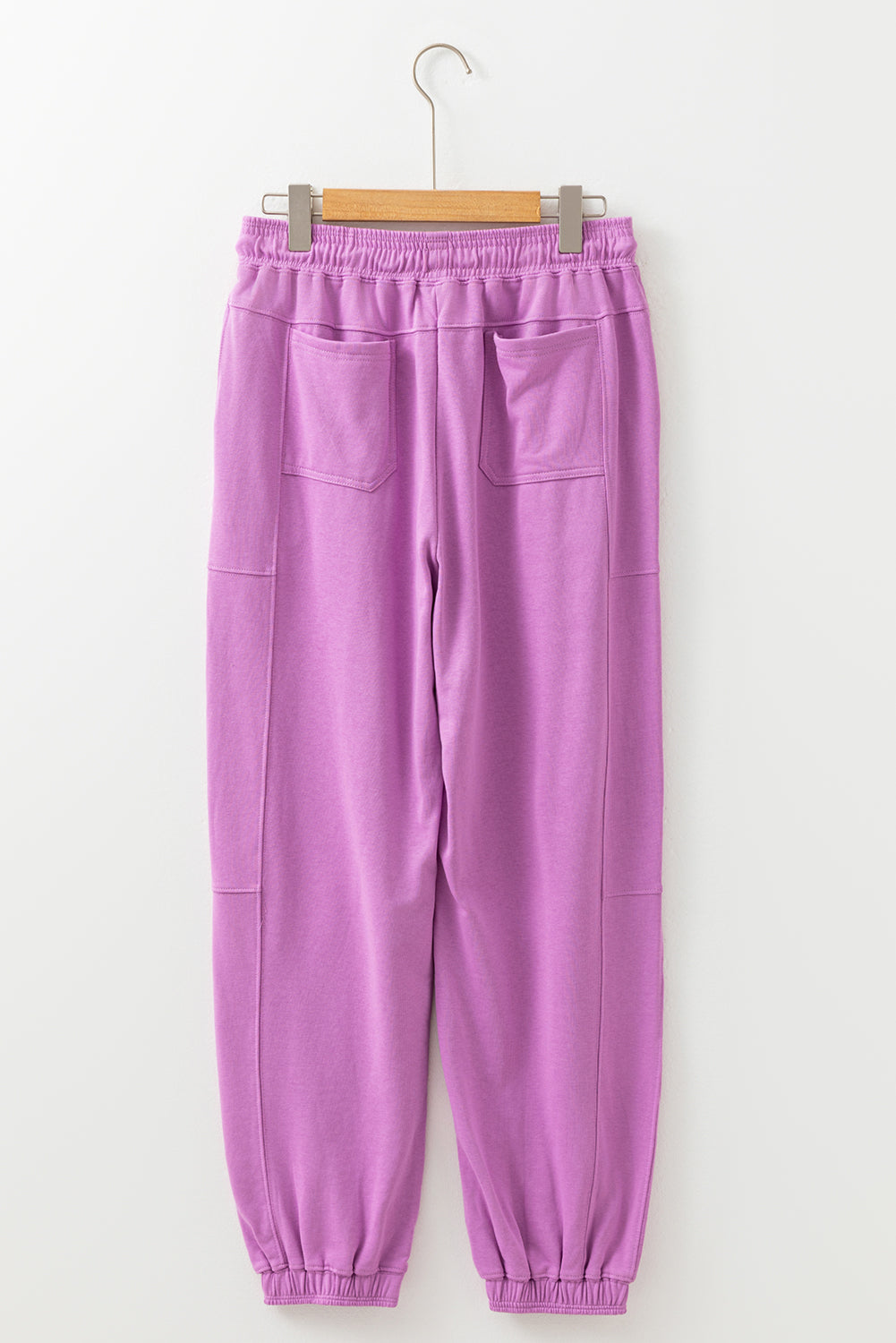Drawstring Elastic Waistband Jogger Pants