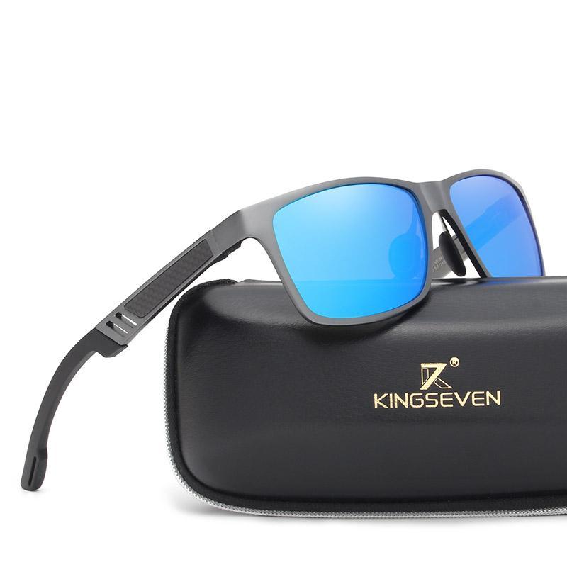 Sporty Aluminum Polarized Sunglasses for Golf and Driving