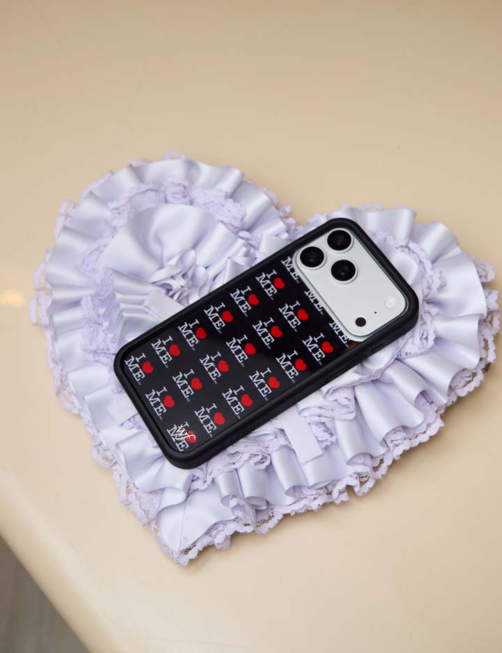 I Heart Me | Black iPhone Case