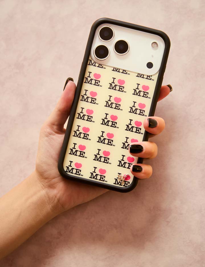 I Heart Me | Yellow iPhone Case