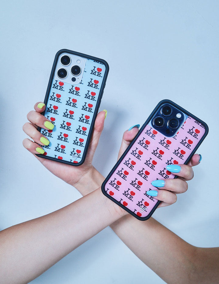 I Heart Me iPhone Case | Blue