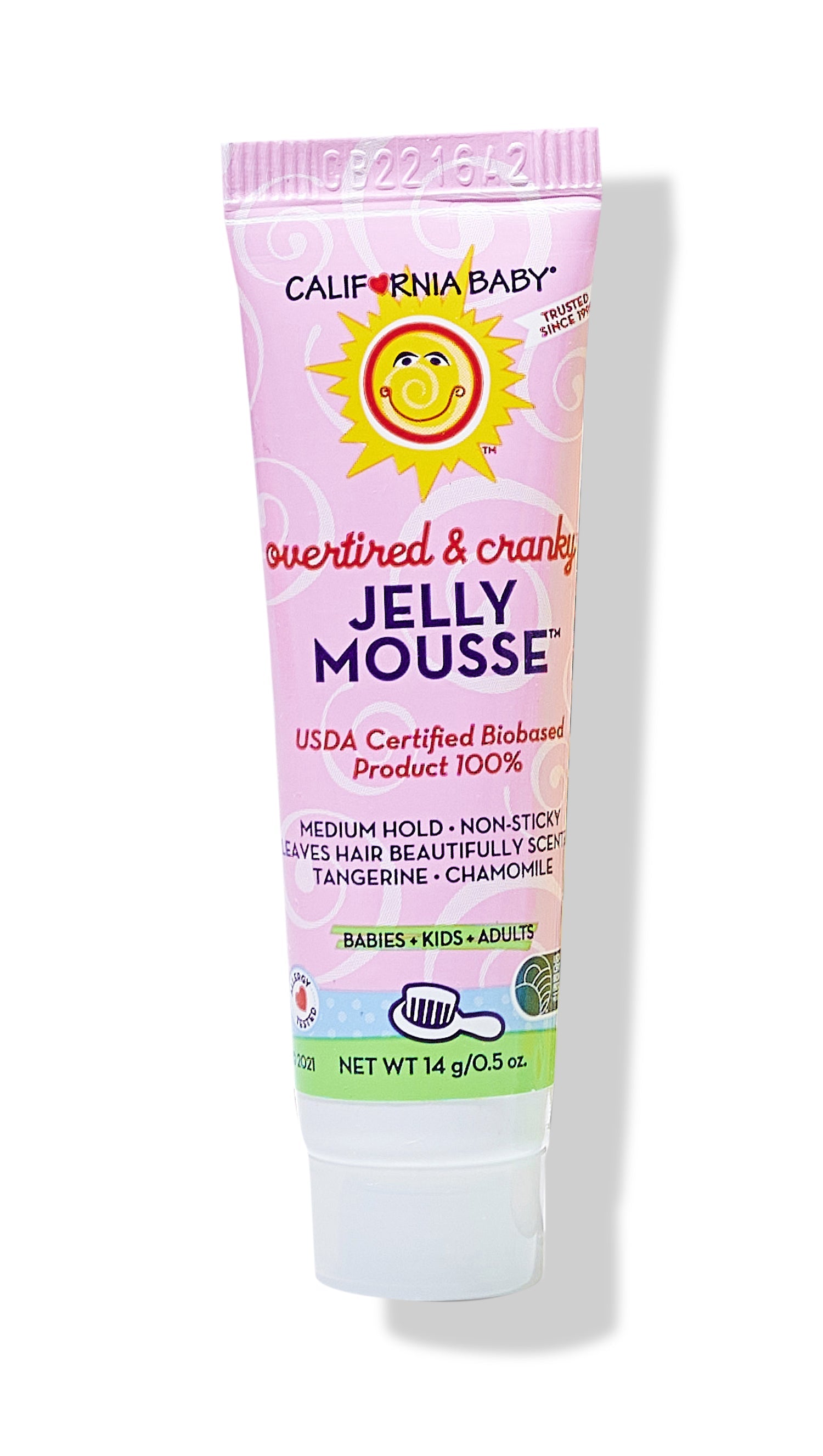 Vegan Hair Gel for Unruly Hairs in Light Scent