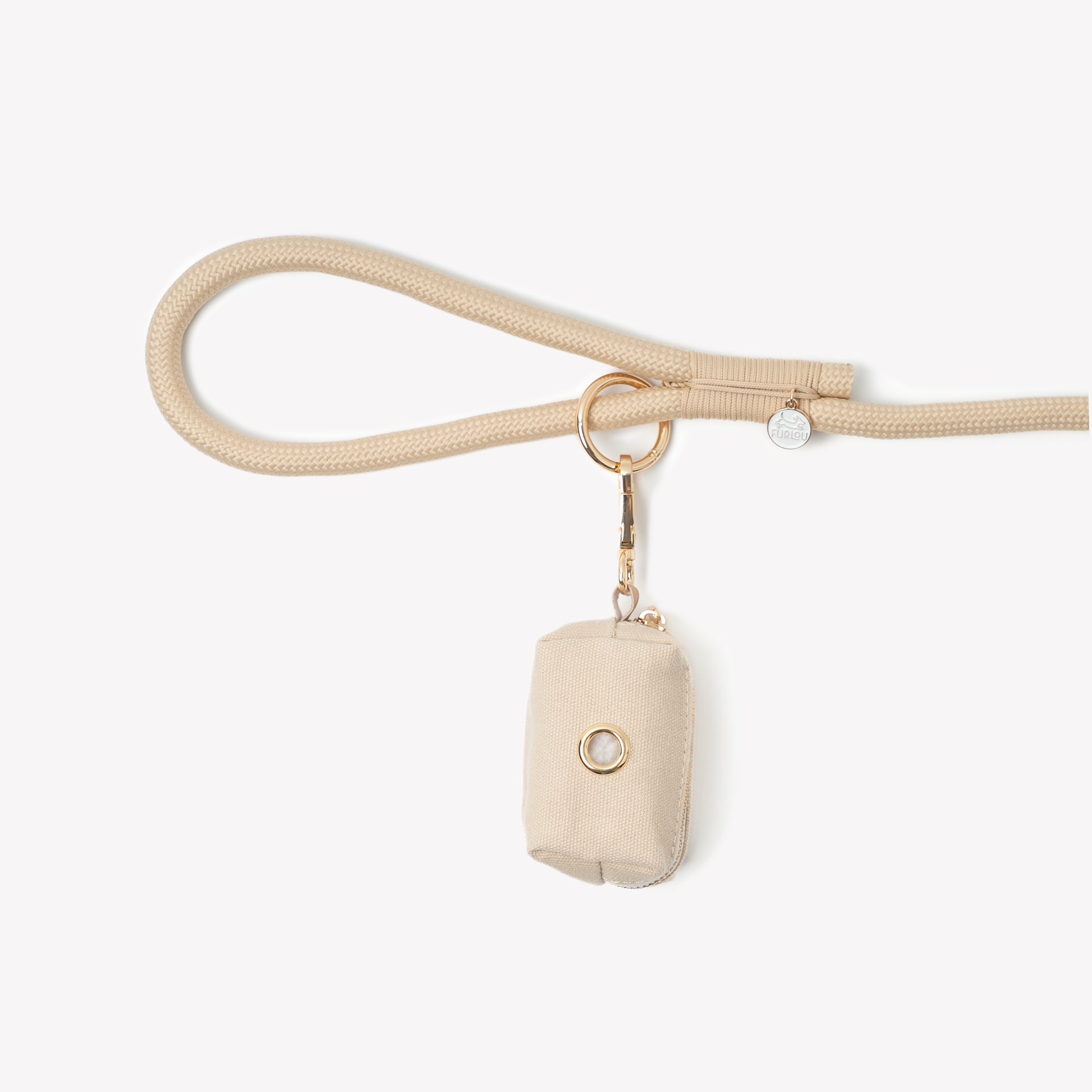 'Tan' - Poop Bag Holder