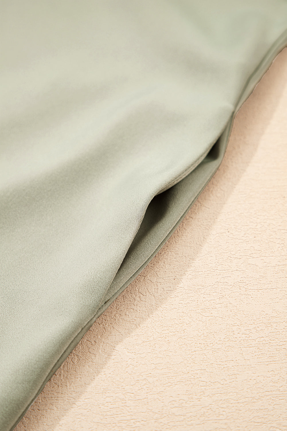 Laurel Green Buttoned Collar Shift Mini Dress