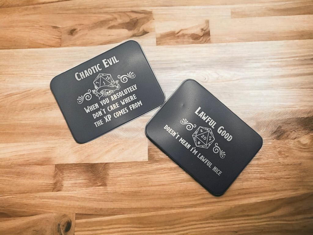 Dice Tin - 9 Hilarious Alignments