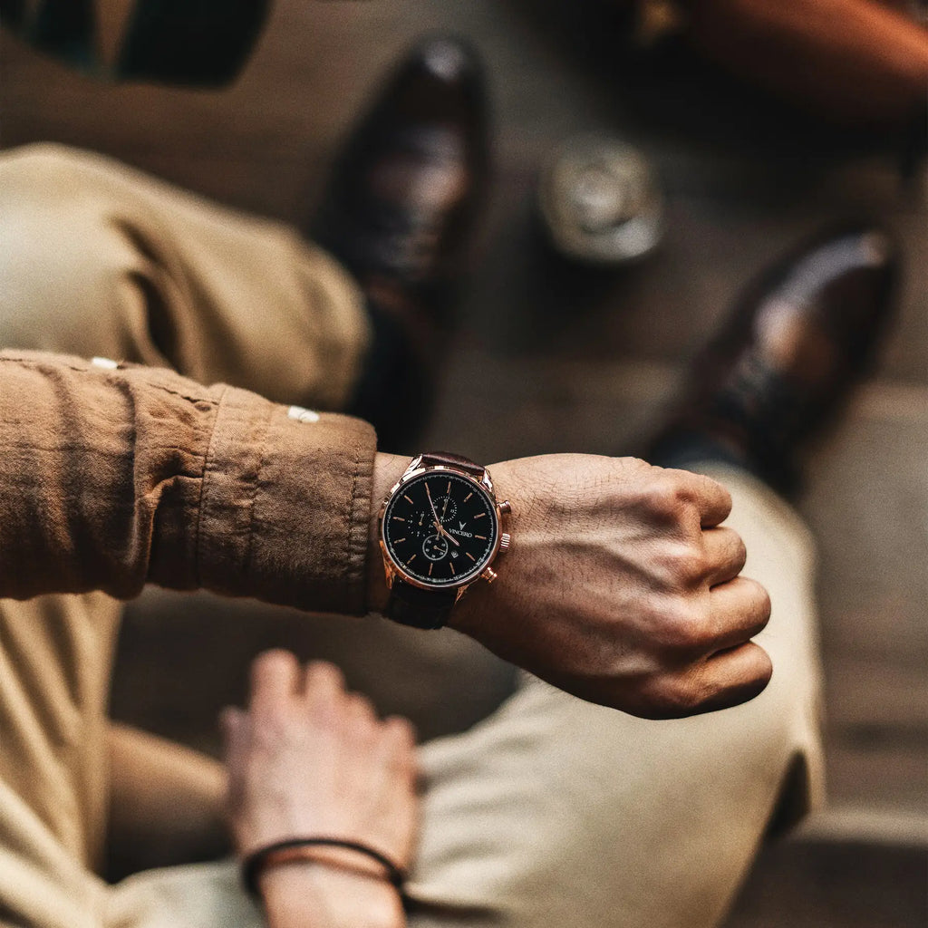 Chrono S2 40mm Rose Gold Watch - Precision Japanese Movement