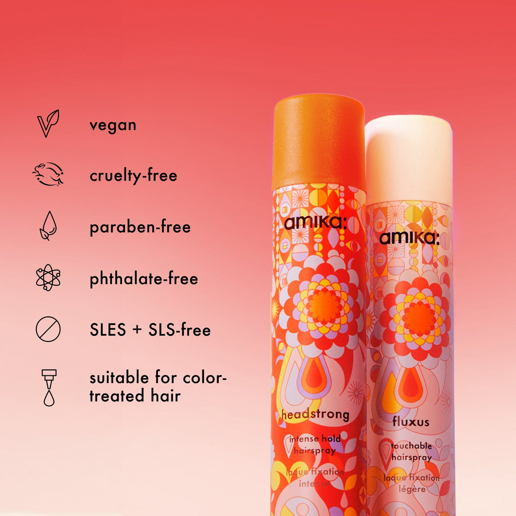 Fluxus Touchable Flexible Hold Hairspray for All Hair Types