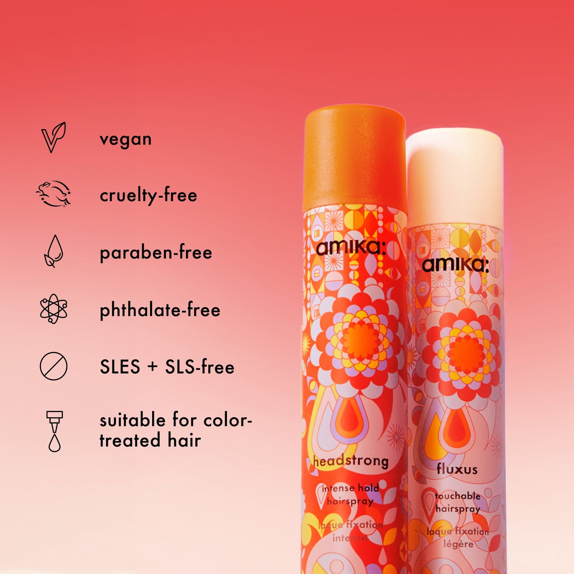 Fluxus Touchable Flexible Hold Hairspray for All Hair Types