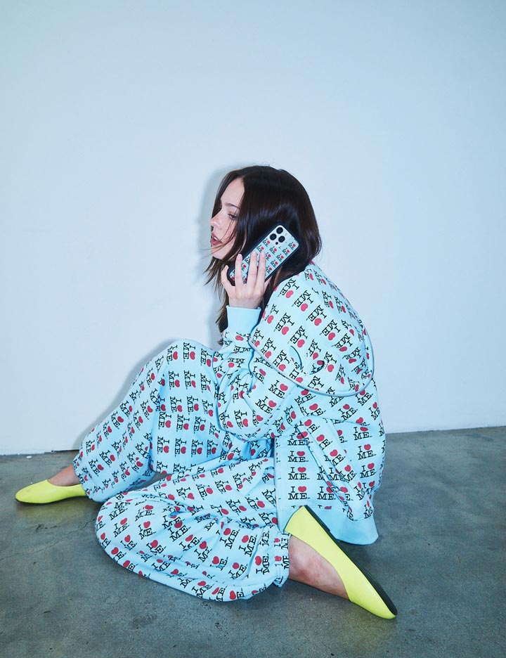 I Heart Me iPhone Case | Blue