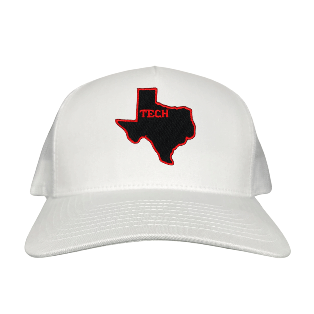 Texas Tech State of Texas Patch Hat – Collegiate Graphic Cap