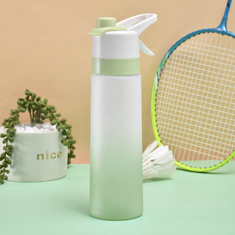 Large Capacity Spray Water Bottle for Sports Fitness and Travel