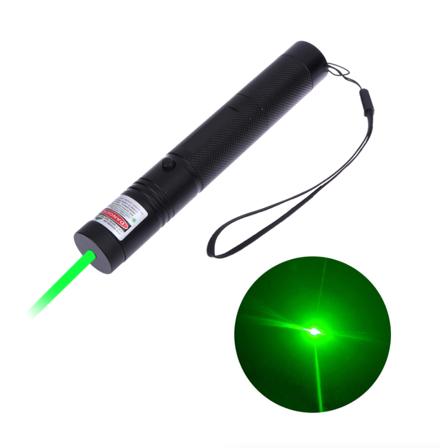 High-Visibility Green Laser Pointer Pen for Educational Astronomy