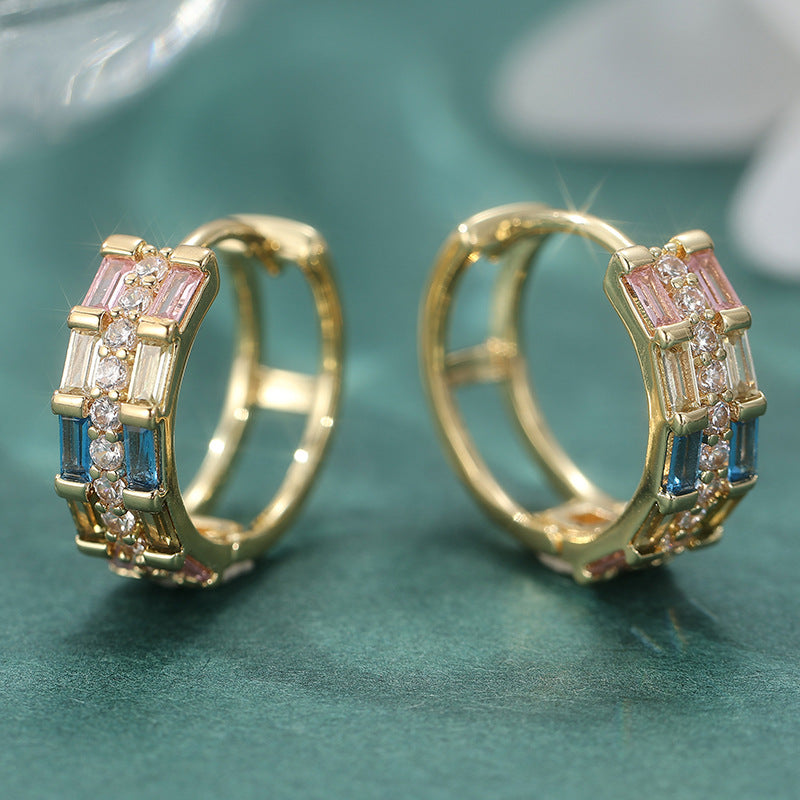 Bohemian Copper Electroplated Statement Earrings for Daily Wear