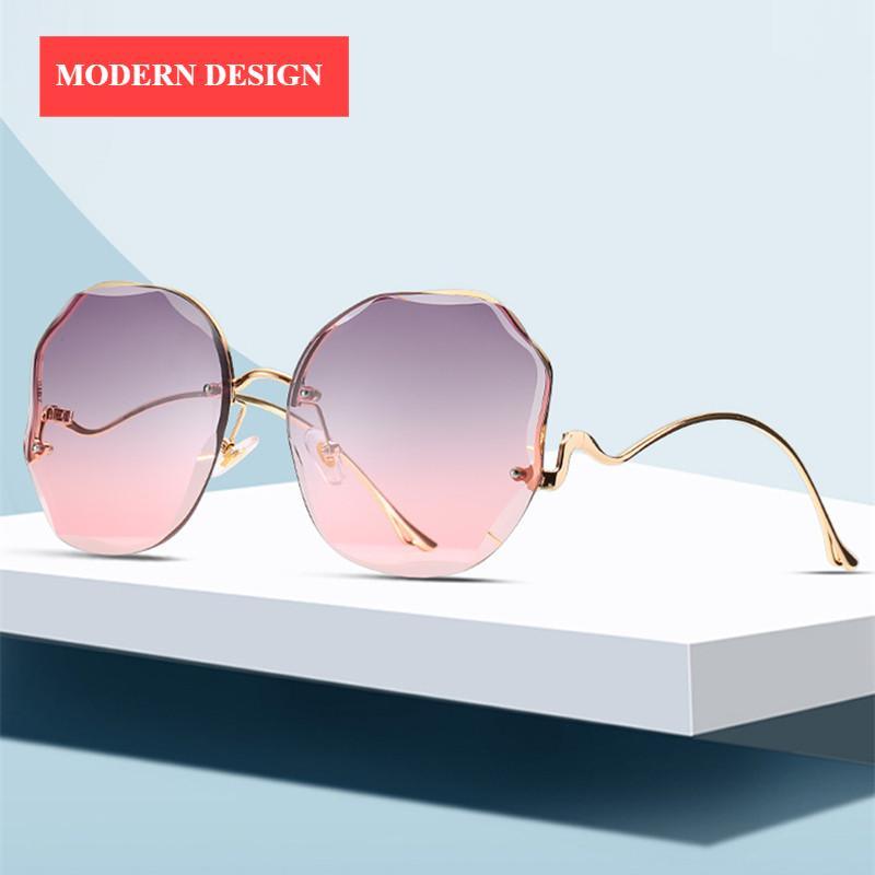 Kids Modern Hexagon Metal Sunglasses with UV400 Protection
