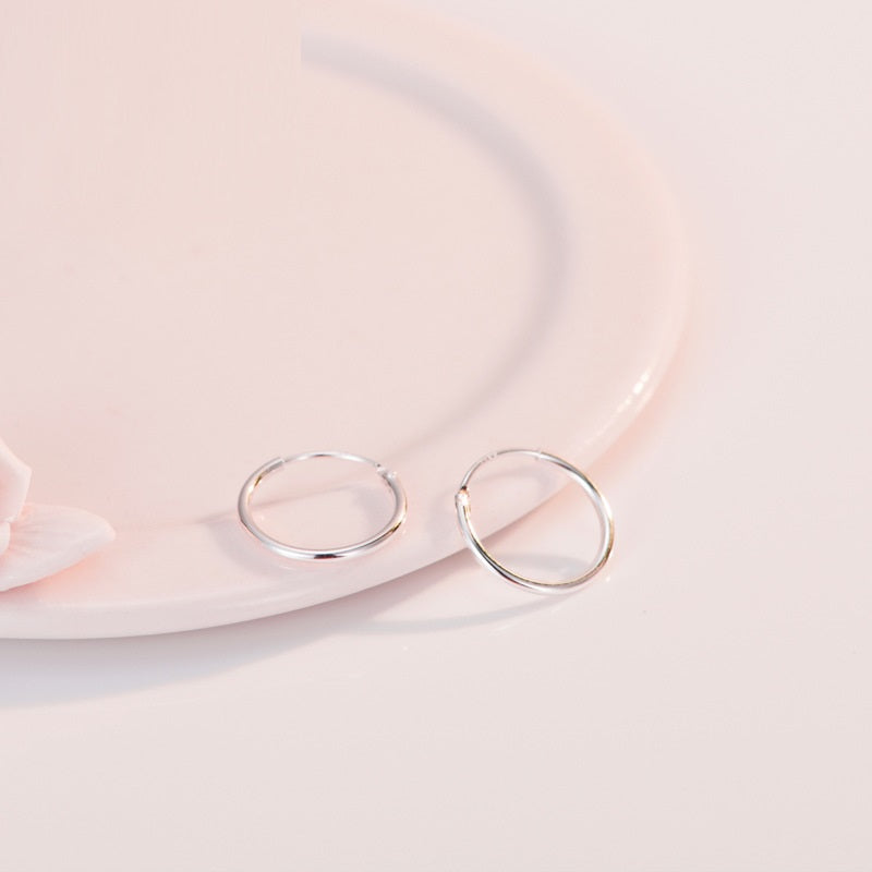 Personality, Elegance And Simplicity Round Ring Earrings