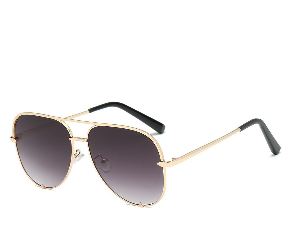 Vintage Round Metal Polarized Sunglasses with UV400 Protection