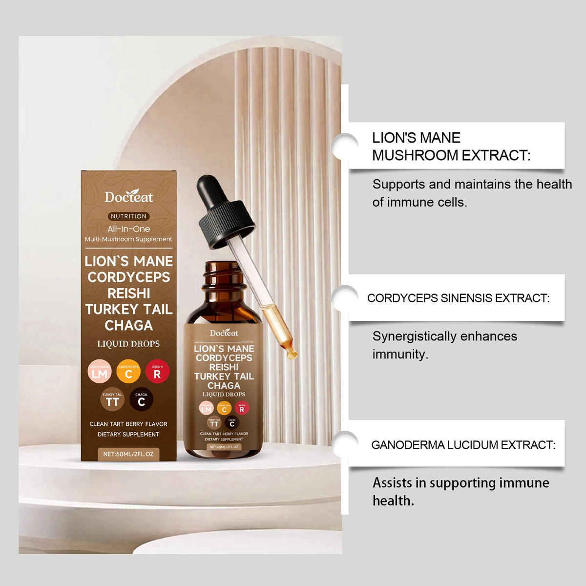 Immunity-Boosting Health Support Drops