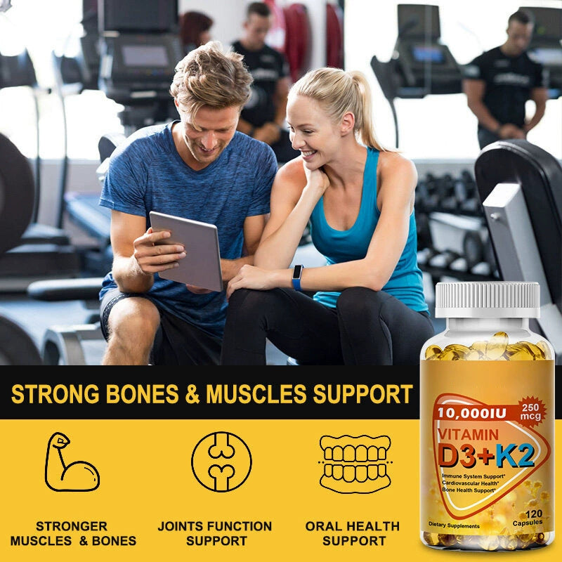 Vitamin D3 K2 Soft Capsules
