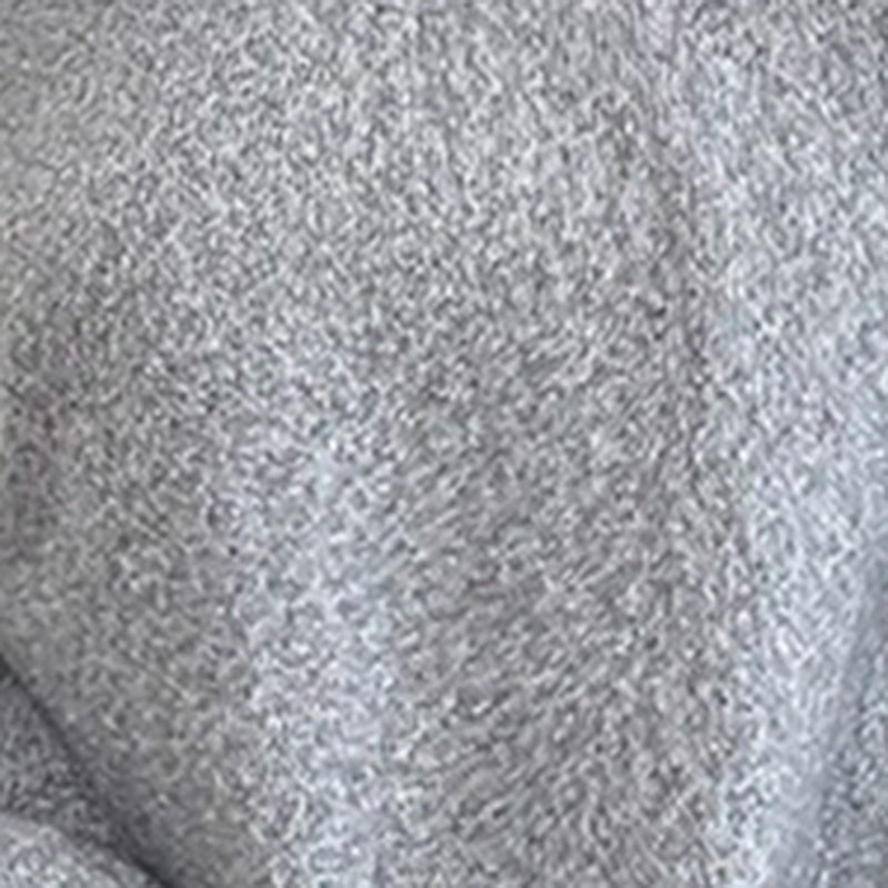 Women's Cold Shoulder High Neck Cable Knit Sweater Pullover - Image 3