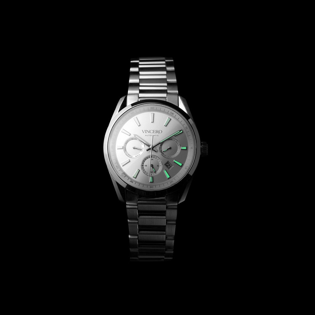 The Reserve Automatic Watch in Gray/Silver 41mm Case