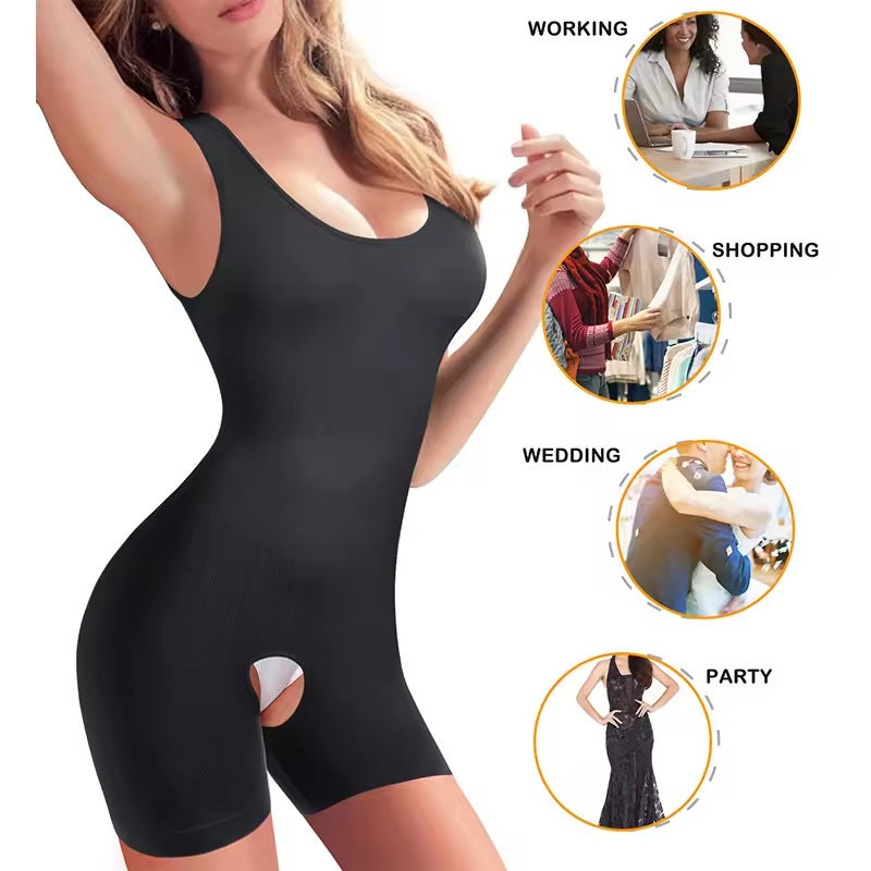 Camisole Shapewear Bodysuit with Tummy Control and Butt Lift