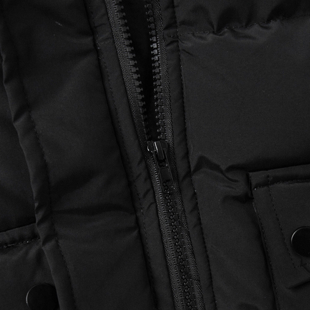 Warm Hooded Puffer Jacket for Women with Square Pockets - Image 7