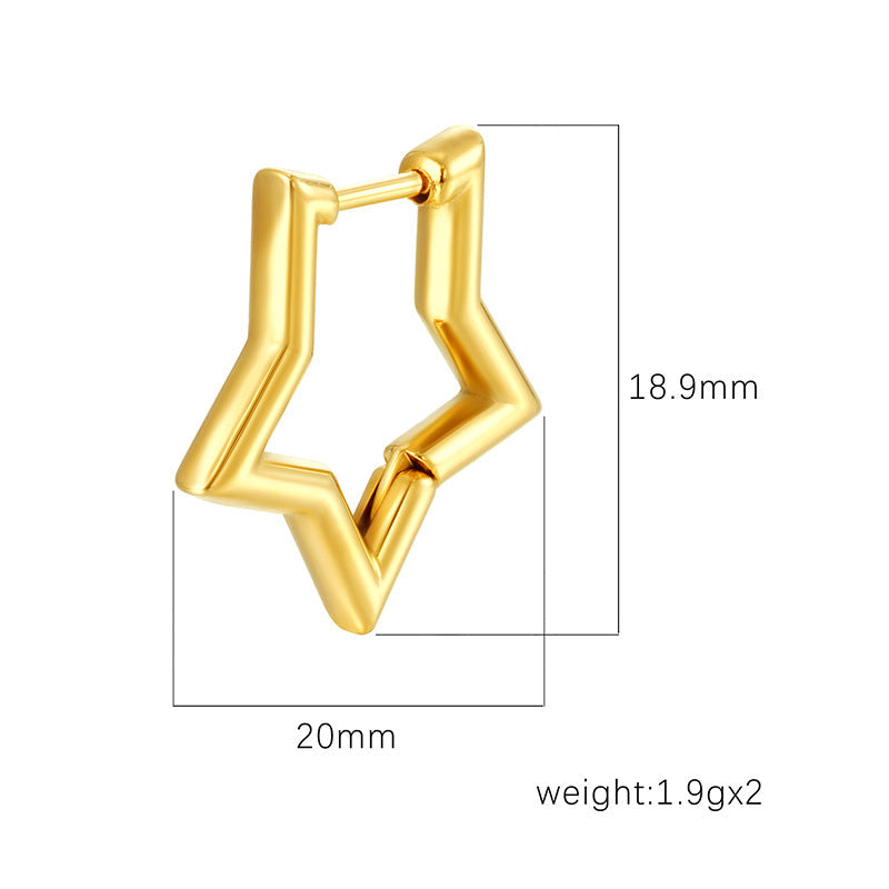 Women's Trendy Simple Geometric Earrings