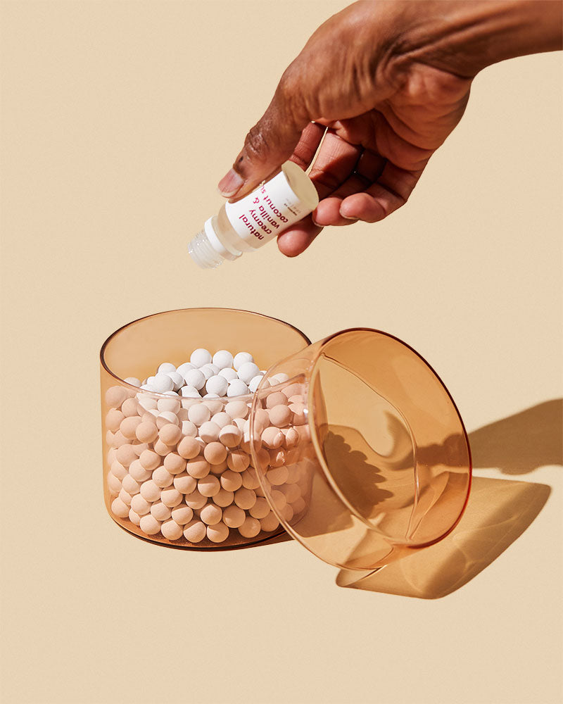 White Scent Diffusing Ceramic Beads for Fragrance Oils 16oz - Image 3
