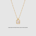 French-style Vintage Agate And Malachite Necklace For Women Lightweight
