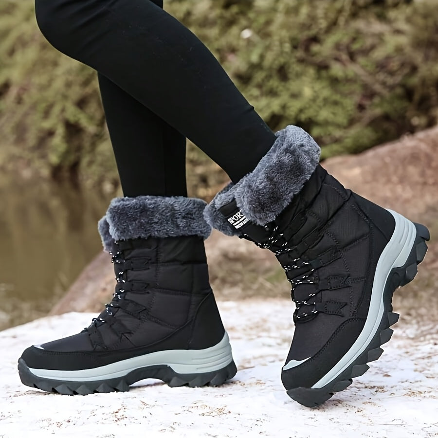 Warm Slip Resistant Winter Boots