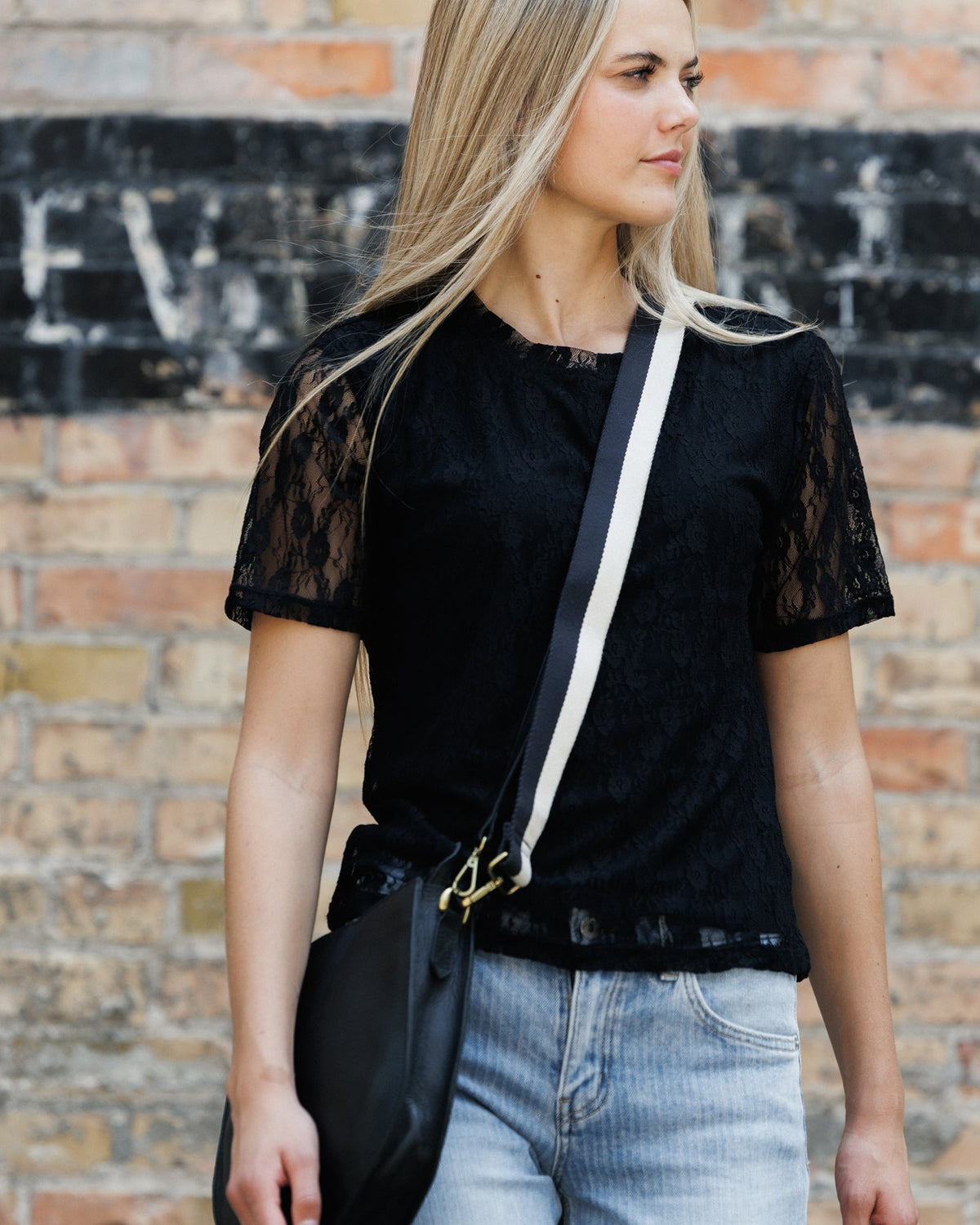 Laid Back Lace Tee