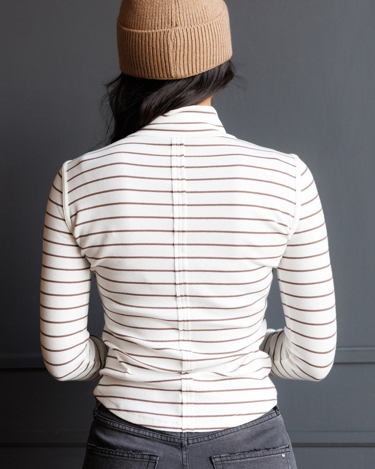 Mock Neck Henley
