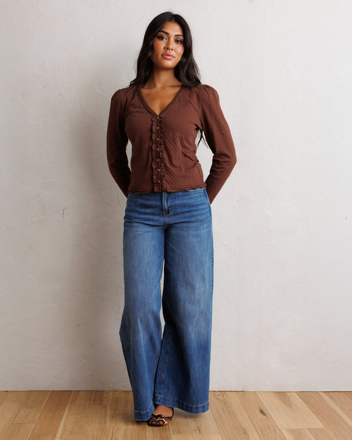 Super High Wide Leg Slouchy Wash