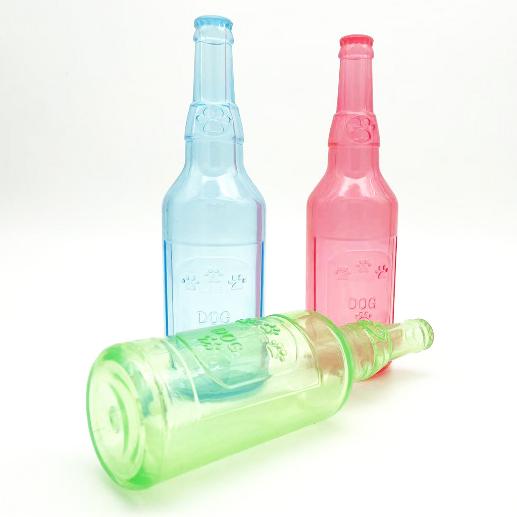 Pet TPR Tennis Bottle Toy