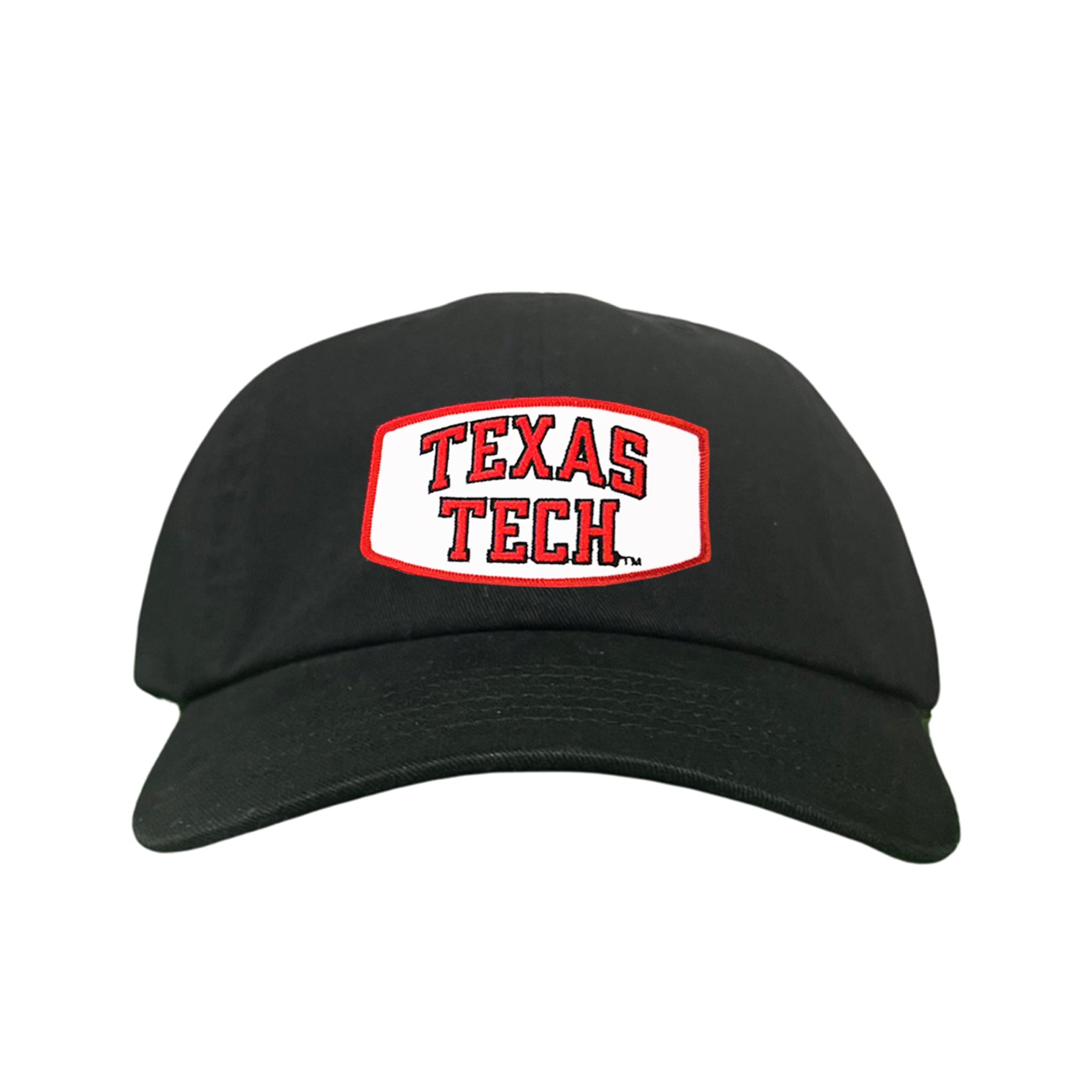 Texas Tech Red Raiders Rectangle Patch Mesh Snapback Hat