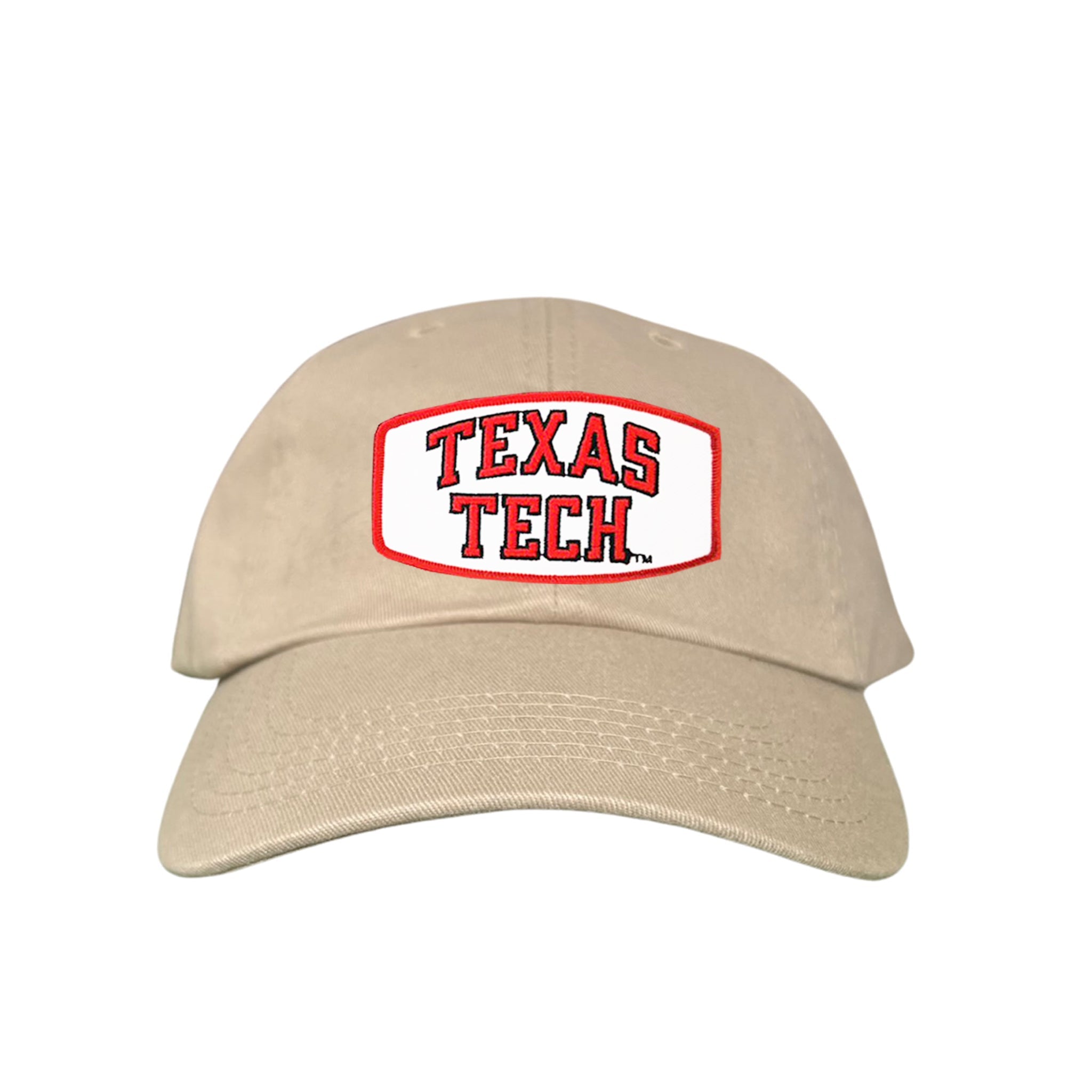 Texas Tech Red Raiders Rectangle Patch Mesh Snapback Hat