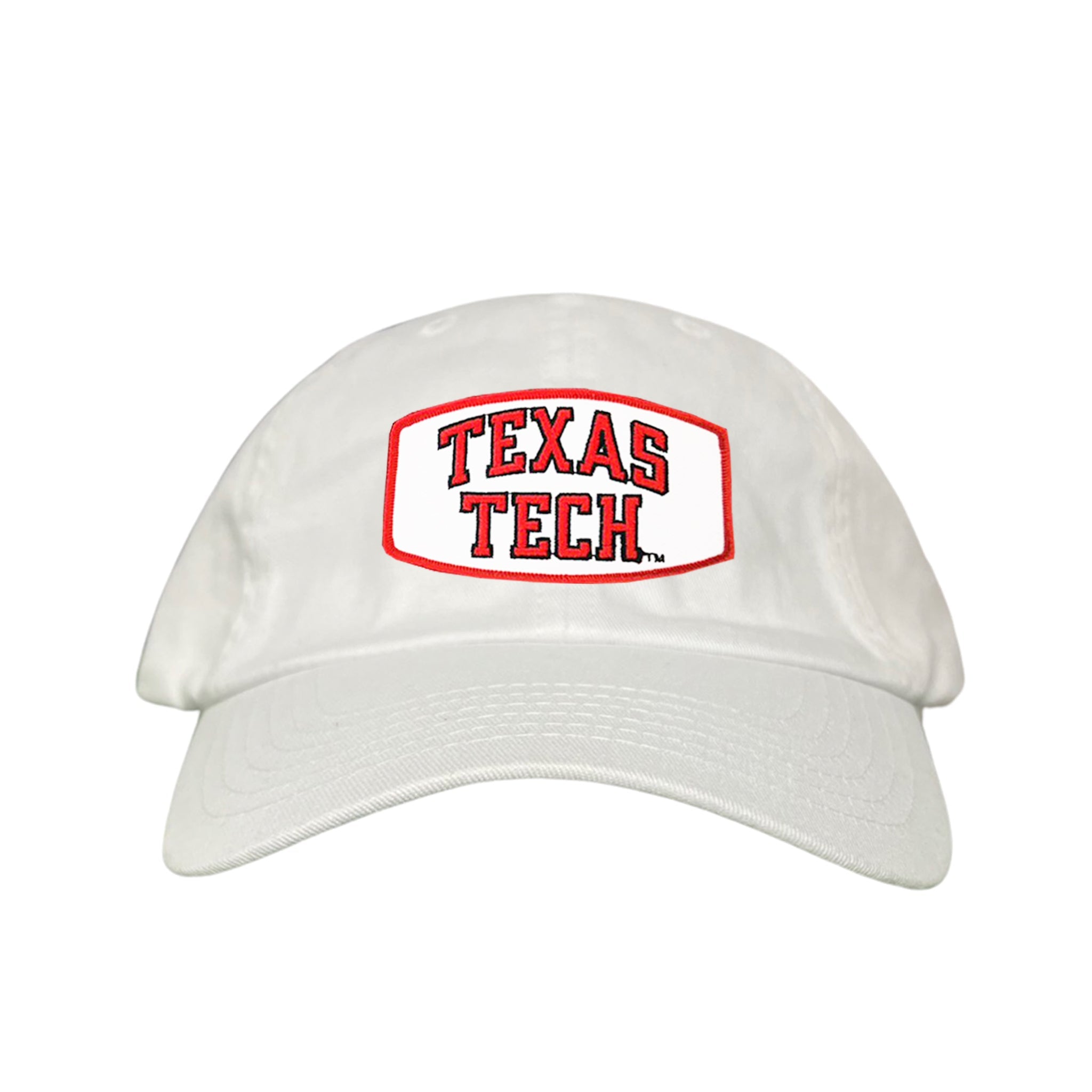 Texas Tech Red Raiders Rectangle Patch Mesh Snapback Hat