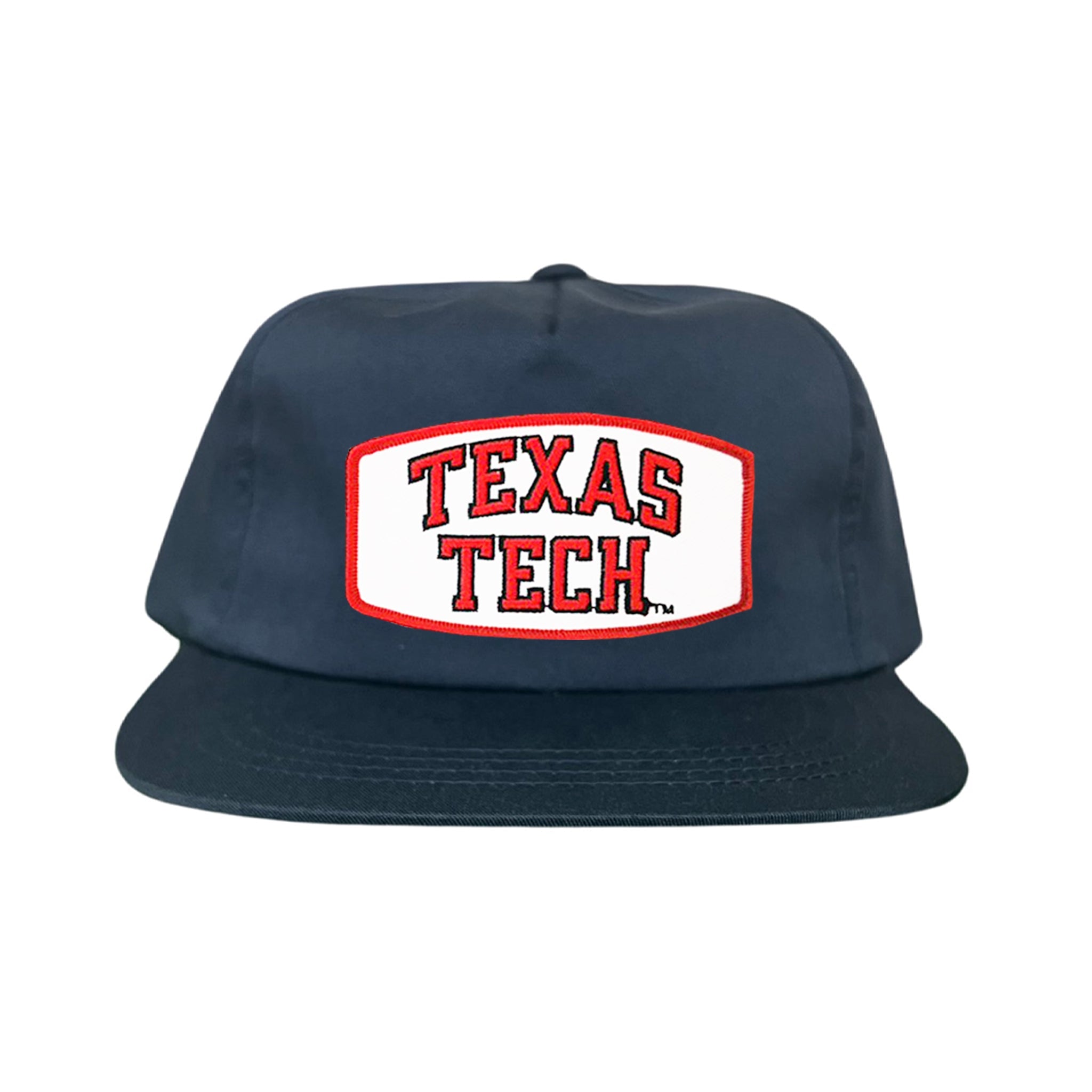 Texas Tech Red Raiders Rectangle Patch Mesh Snapback Hat