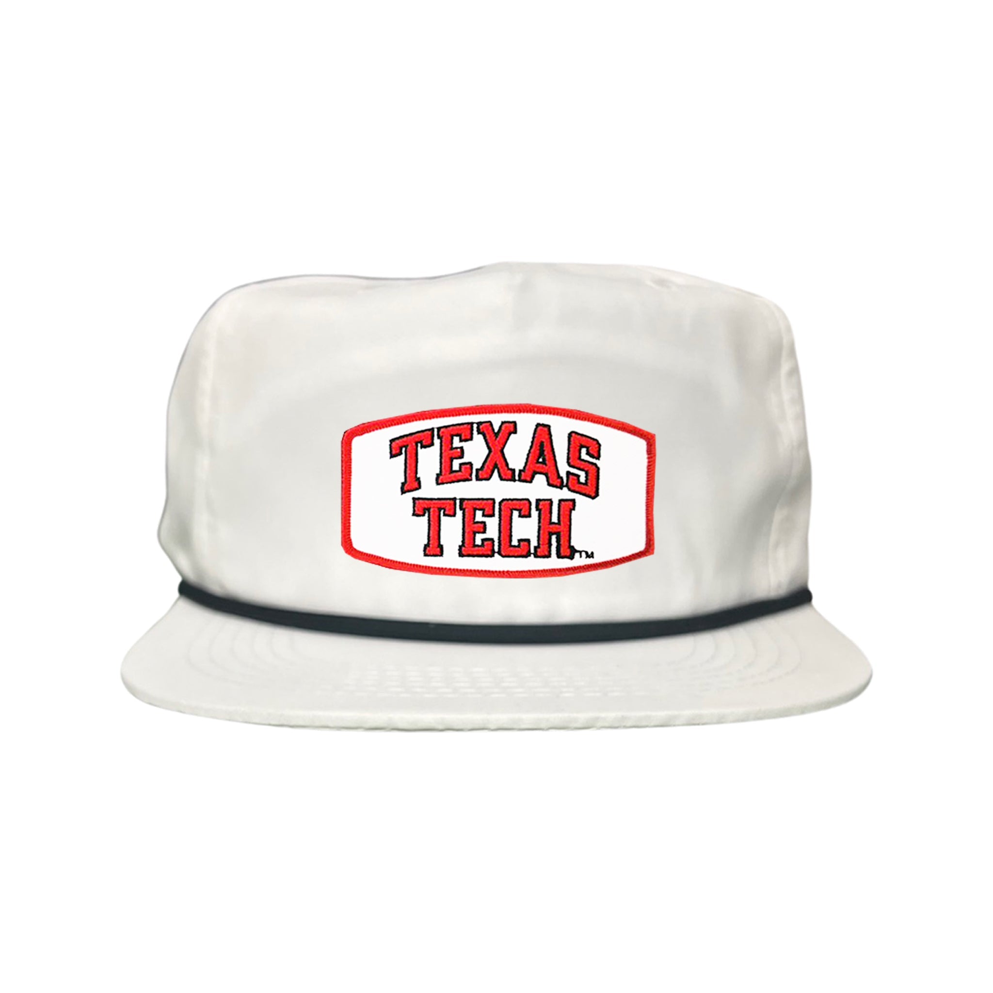 Texas Tech Red Raiders Rectangle Patch Mesh Snapback Hat