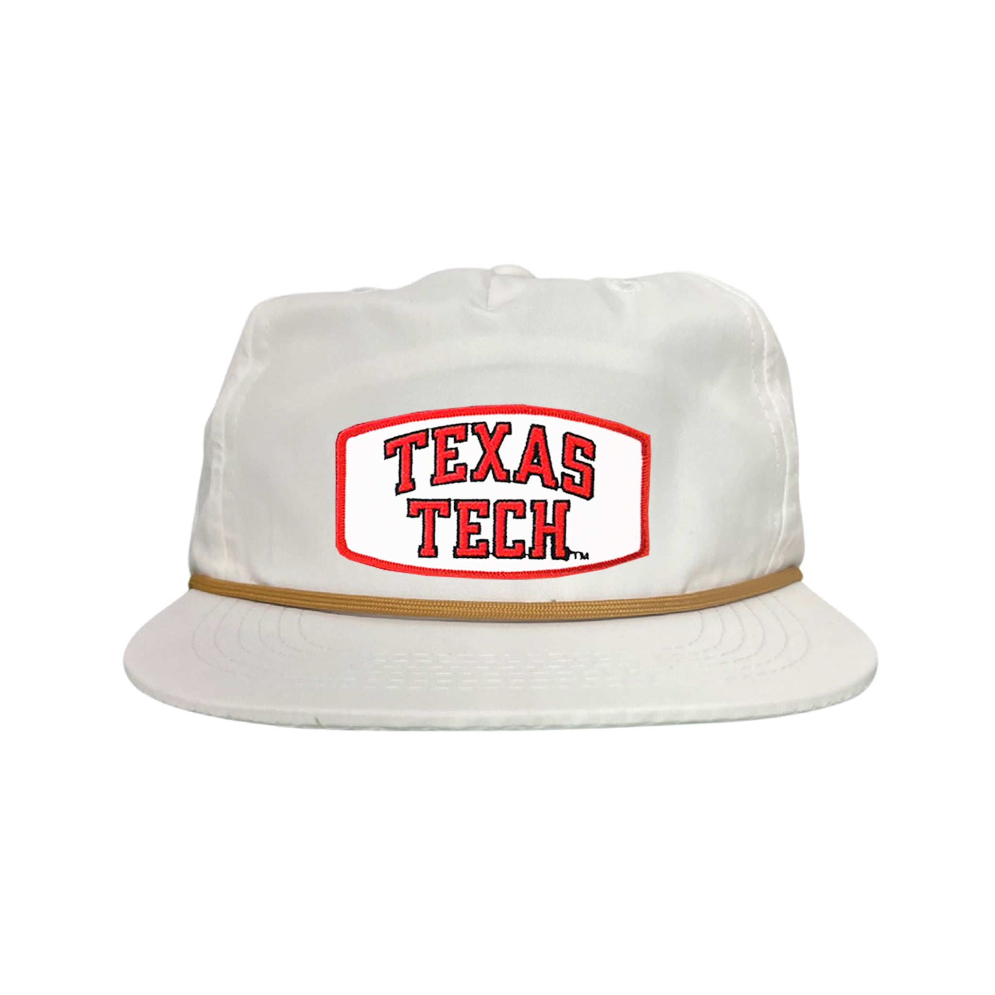 Texas Tech Red Raiders Rectangle Patch Mesh Snapback Hat