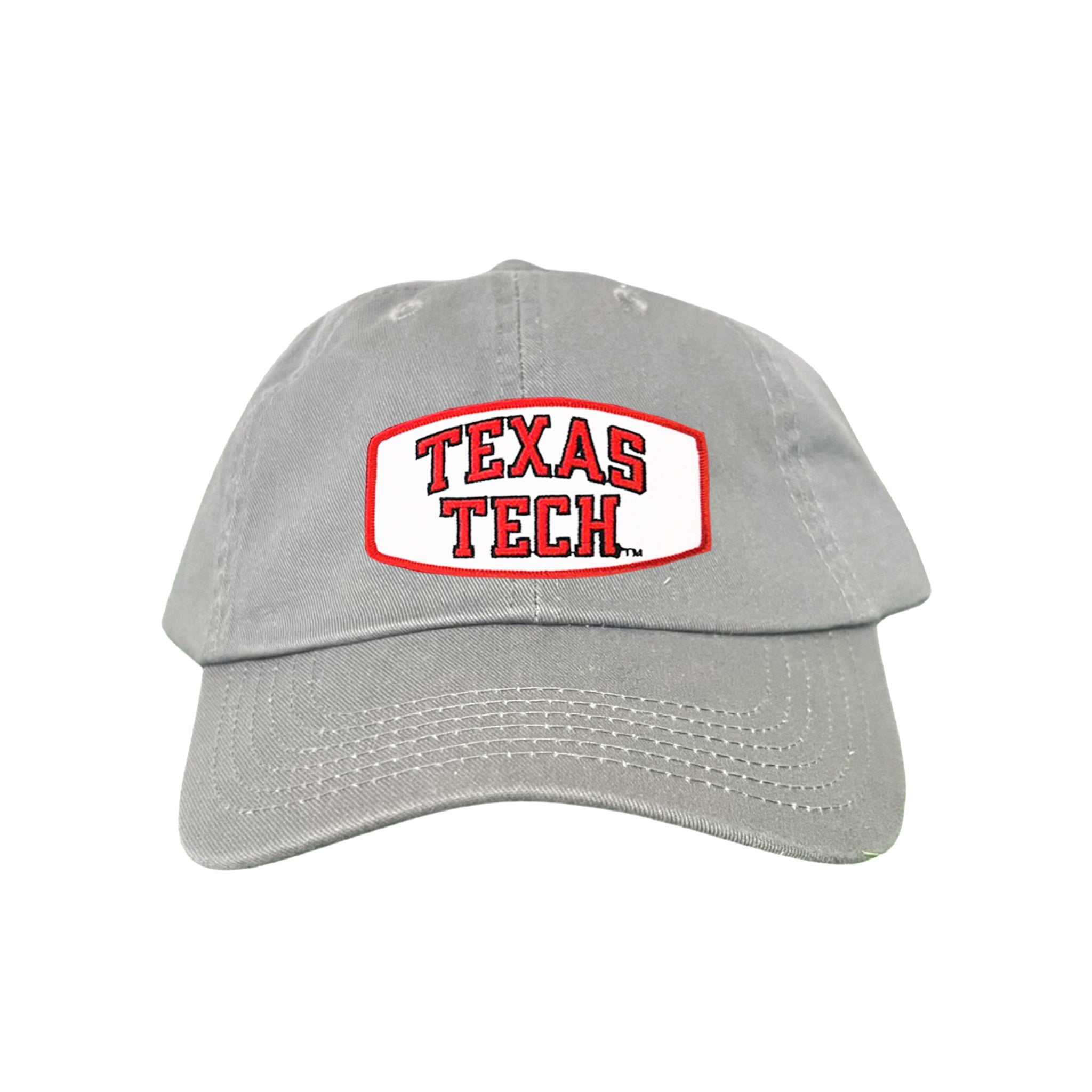 Texas Tech Red Raiders Rectangle Patch Mesh Snapback Hat