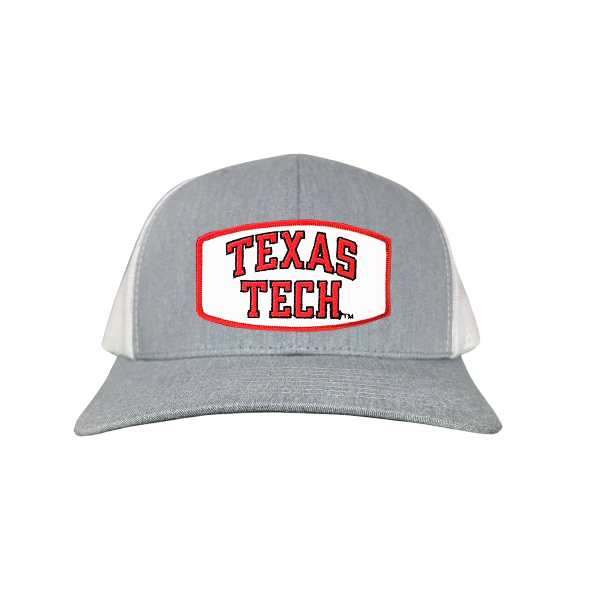Texas Tech Red Raiders Rectangle Patch Mesh Snapback Hat