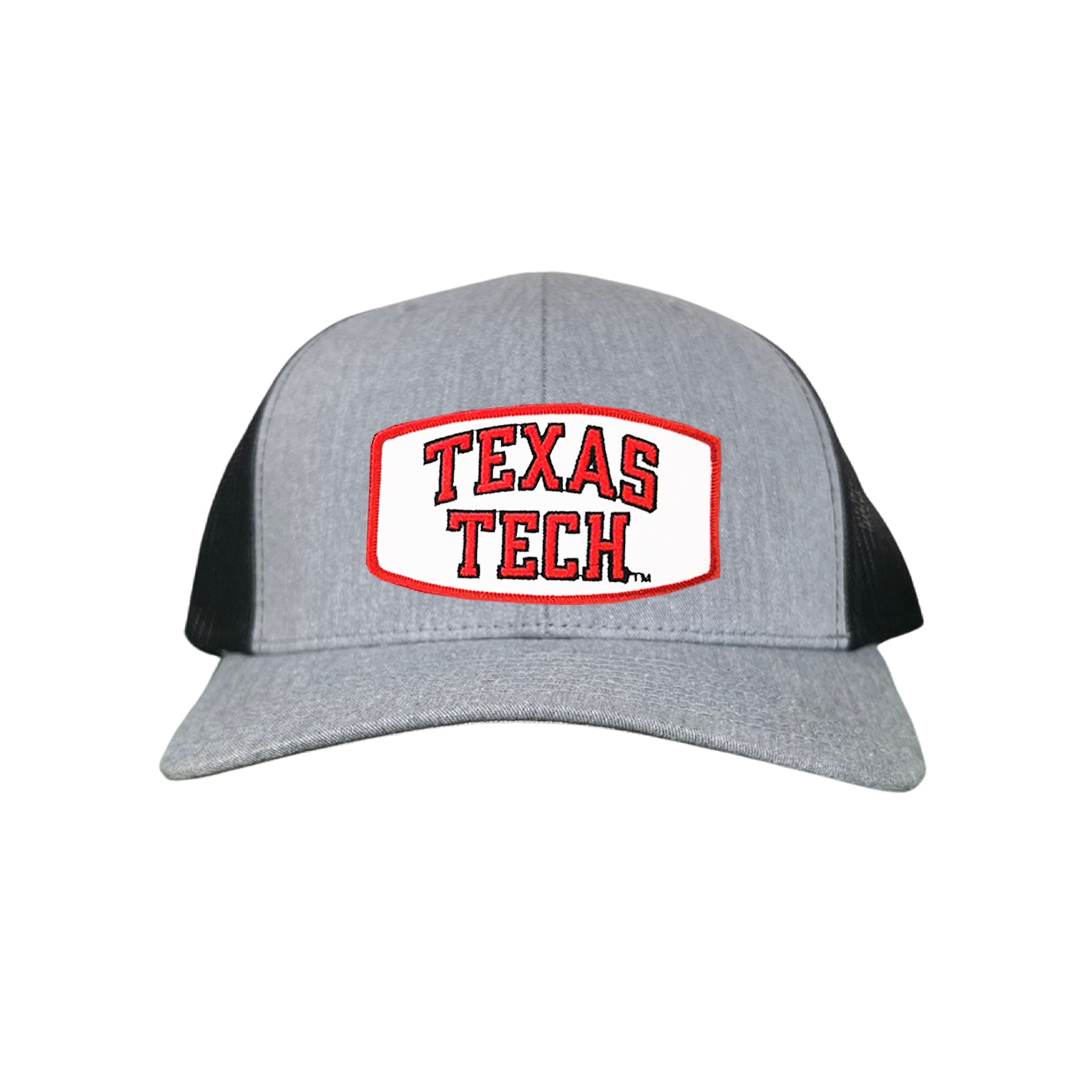 Texas Tech Red Raiders Rectangle Patch Mesh Snapback Hat
