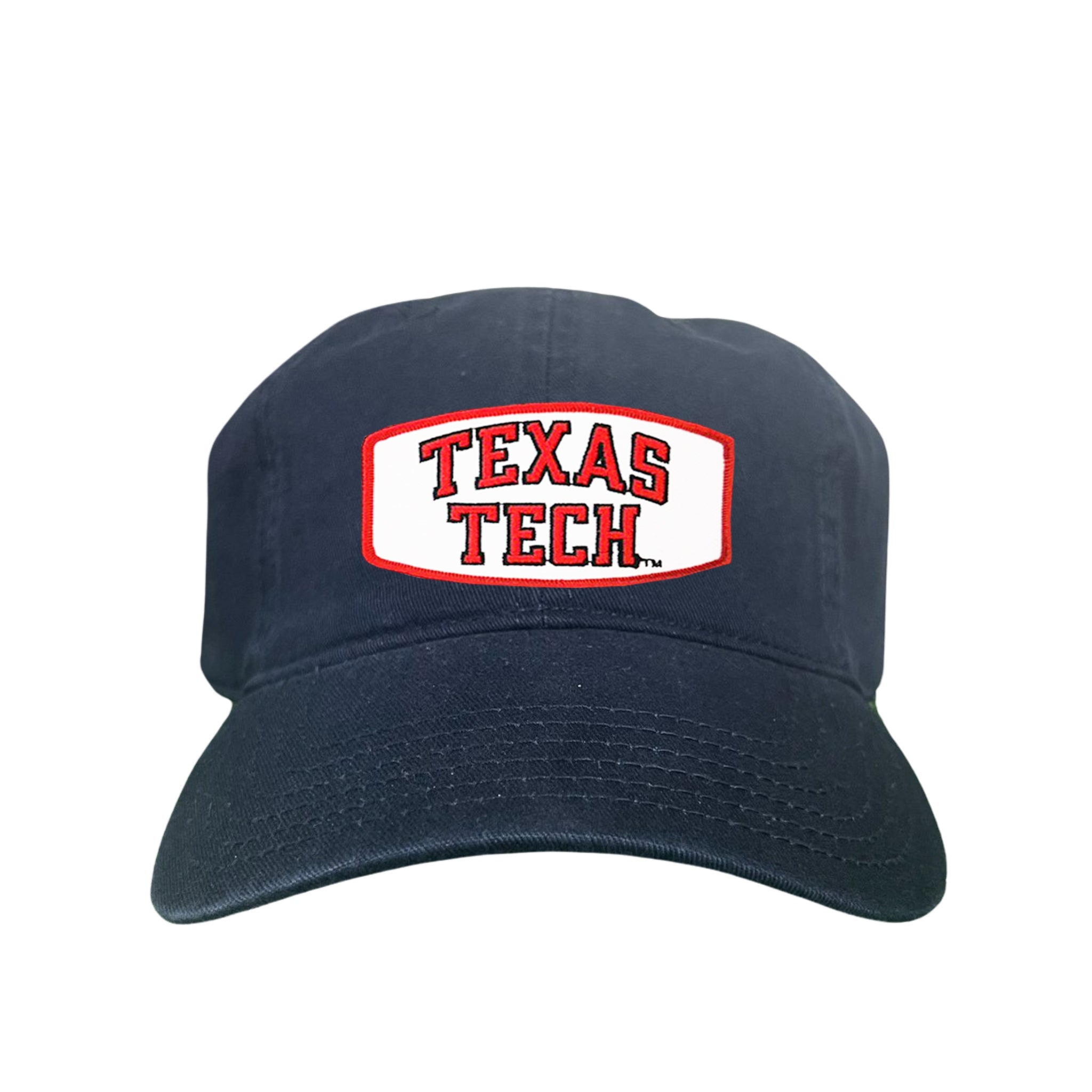 Texas Tech Red Raiders Rectangle Patch Mesh Snapback Hat